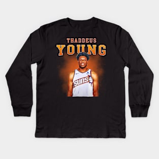 Thaddeus Young Kids Long Sleeve T-Shirt